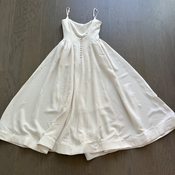 Reformation White Wedding Dress - Picture 3 of 9